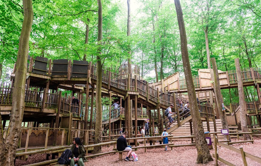 The Sky Maze in BeWILDerwood Norfolk