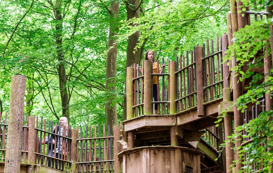 The Sky Maze in BeWILDerwood Norfolk