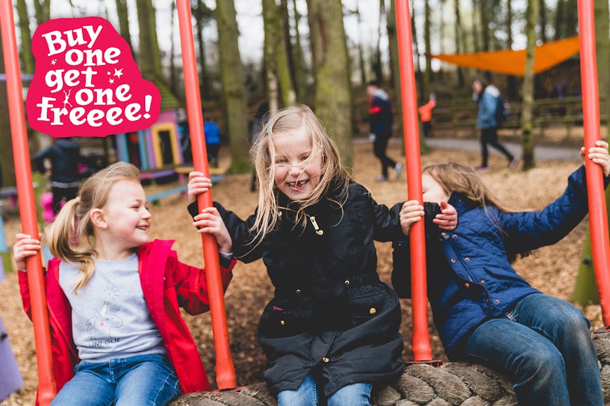 Buy one get one free at BeWILDerwood Norfolk this February